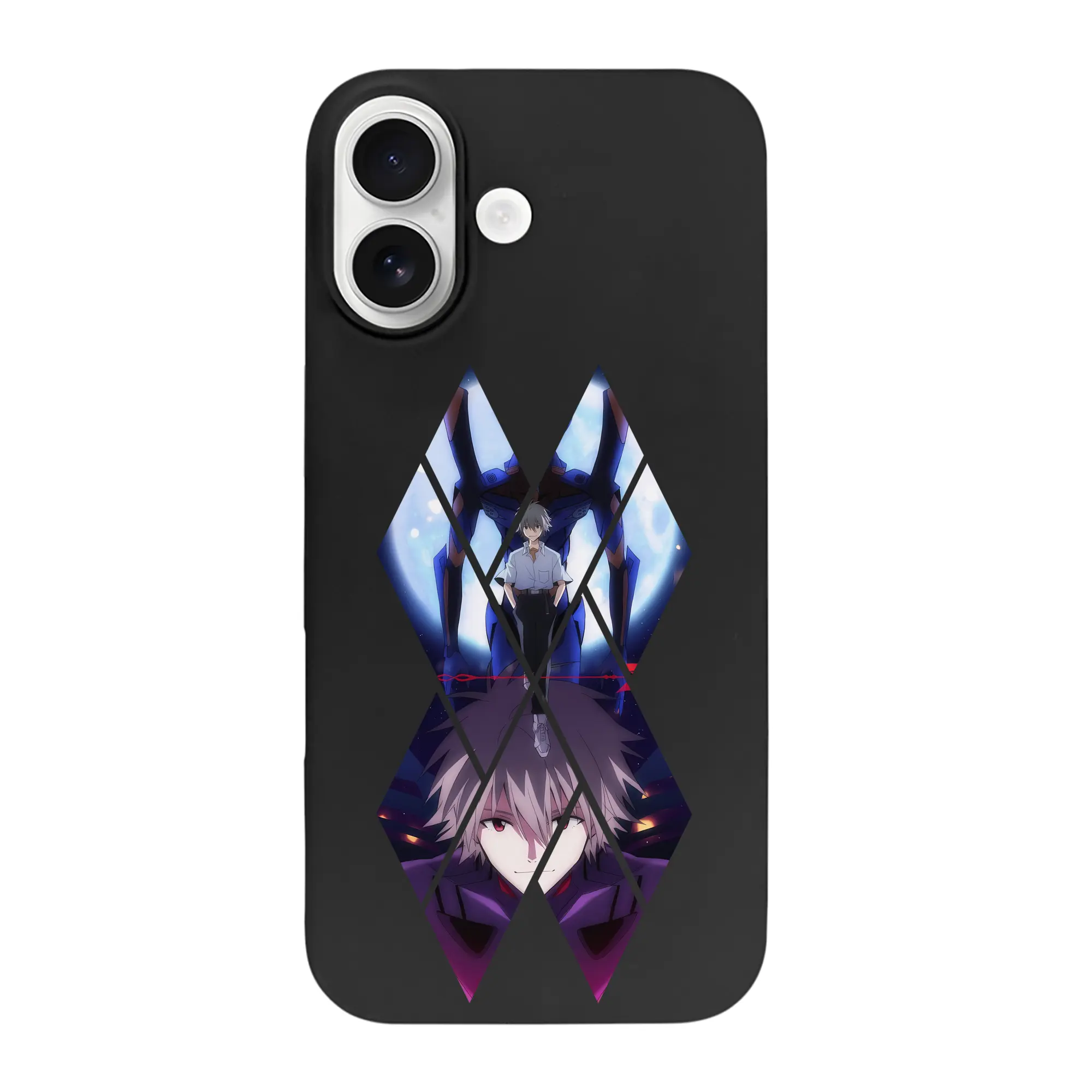 エヴァンゲリオン グッズ,渚カヲル - iPhone 17 シリーズ シリコンケース 薄型 耐衝撃 指紋防止 ソフトタッチカバー 精密フィット 傷防止 保護ケース iPhone 17/17 Air/17 Pro/17 Pro Max 対応